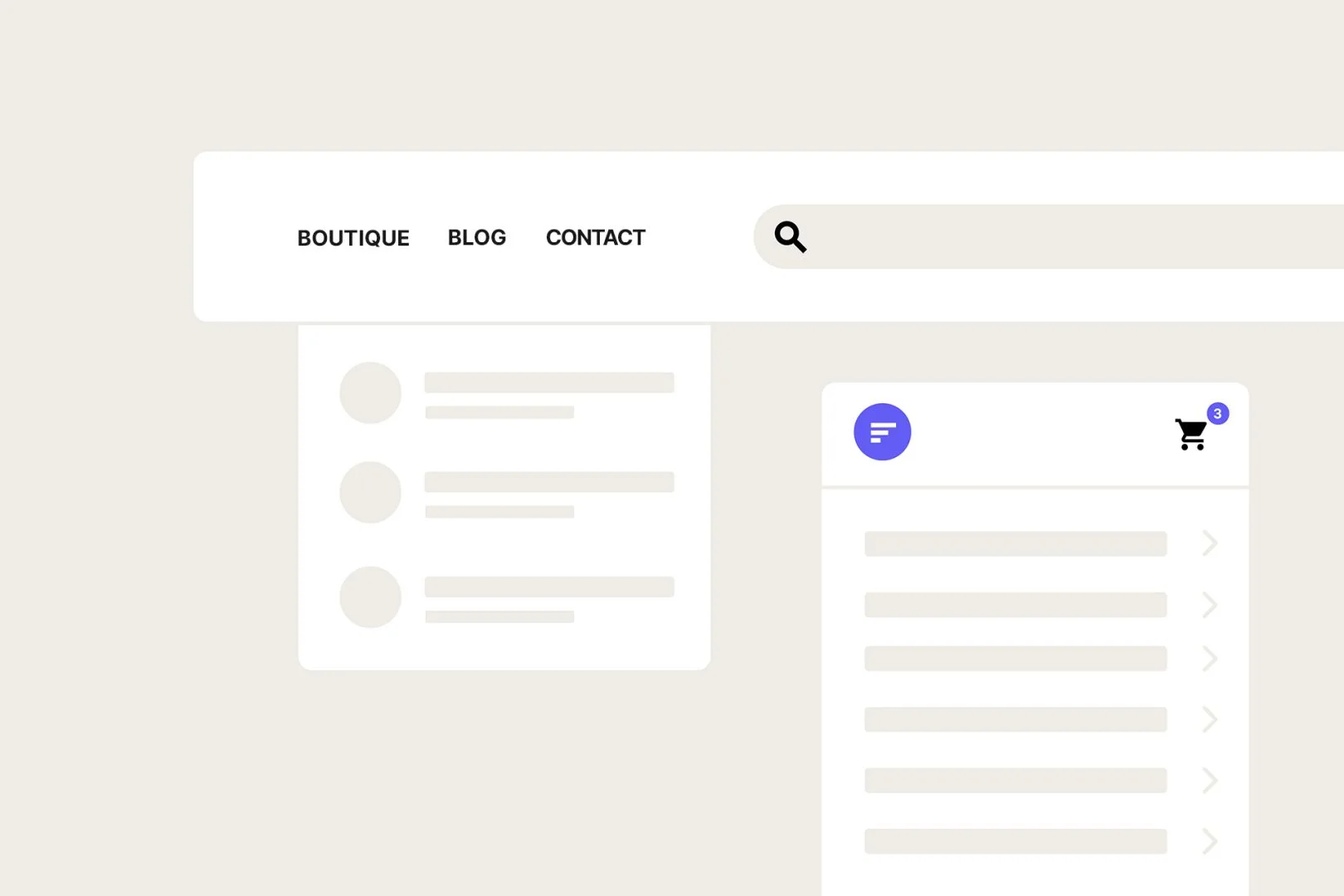 Exemple site internet