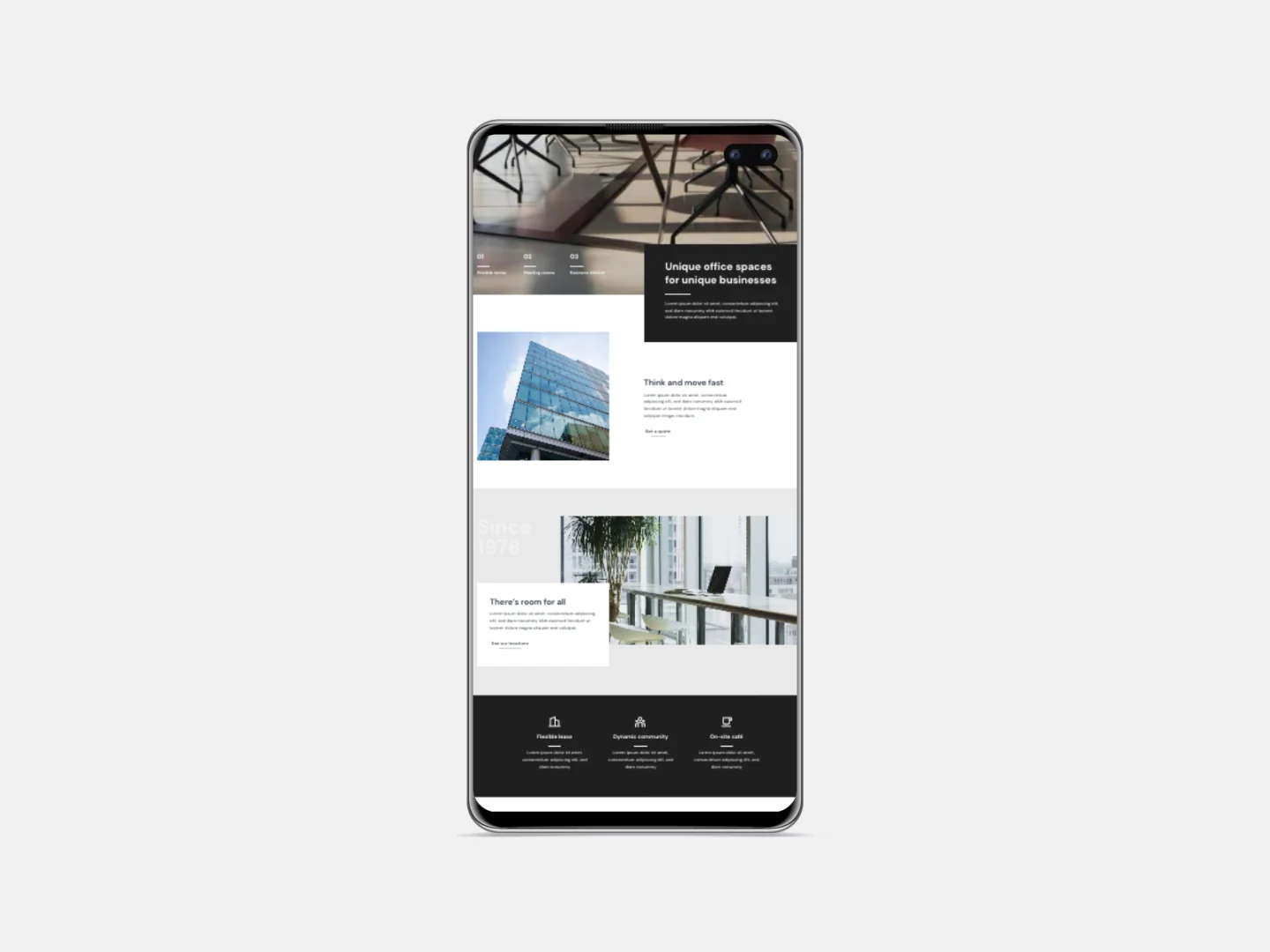 Téléphone mockup